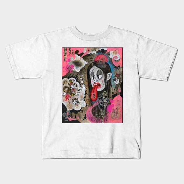 Sapphira's Visions Kids T-Shirt by AtomicMadhouse